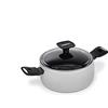 Moneta Casseruola 20 cm + Coperchio Mammola Induction