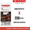 Kimbo 100/200 Capsule Caffè in Alluminio Compatibili con le macchine Nespresso