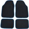 Bottari Set Tappeti Auto In Moquette Per Range Rover Evoque - 4 Pezzi, Nero, Made In Italy