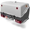 TOWCAR Baule gancio traino TOWCAR TowBox V1 grigio