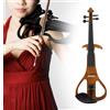 Violino elettrico a grandezza naturale 4/4 con custodia, professionale,