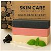 Poola & Bloom Capra Latte Olio Oliva Sapone Saponette Artigianali Carbone