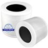 BRUVISH (2 pezzi) Core Mini filtri sostitutivi compatibili con il LEVOIT Core Mini Purificatore d'Aria, LAP-C161-WEU, filtro CoreMini H13 True Hepa, filtro HEPA 3 in 1, filtri a carbone attivo