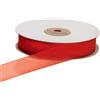 ETM Nastro Organza 20 Mm 50 Mt Rosso