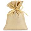 Cupido&Co. Portaconfetti Sacchetto Lamè Oro 10 x 14 Cm 12 Pz