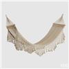 EDG Enzo De Gasperi Amaca Frange Bianco 200×100 cm Cotone