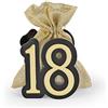Cupido&Co. 18 Oro Nero con Sacchetto Oro 70 x 90 Mm 12 Pz