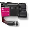 Cartuccia compatibile per Brother LC-521 Magenta 500 pagine per Brother DCP-J1260W / DCP-J1313DW / DCP-J1360DW / DCP-J1460DW