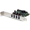 Startech.com Scheda pci Startech.com usb3.0 4 porte [PEXUSB3S4V]