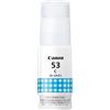 Canon Inchiostro di ricarica Canon GI-53C Pixma G550 G650 Ciano [4673C001]