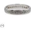 Anello veretta a giro in oro bianco 18 Kt 750 diamanti 0,96 ct -153/VE-