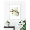 Komar Quadro da parete Lazy Leopard - Dimensioni: 50 x 70 cm - Poster artistico, decorazione per soggiorno, camera da letto (senza cornice)