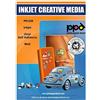 PPD A4 20 Fogli Di Carta Vinile Adesiva Opaca Per Stampanti Inkjet - Sticker Bia