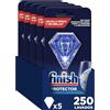Finish - Set di 5 protezioni anticalcare per lavastoviglie anticorrosione