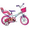 DINO BIKES SPA Dino Bikes Bicicletta Barbie 12 Pollici per bambini