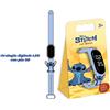 REAL TRADE ITALIA SRL STITCH OROLOGIO LED CON PIN 3D