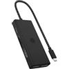 ICY BOX Docking Station USB-C (12-in-1) con 2X HDMI & 1x DP (4K 60Hz), 3X USB 3.0 HUB, Alimentazione 100W, Gigabit Ethernet, Dock Universale, IB-DK4011-CPD