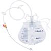Kit Per Cateterismo Vescicale Con Catetere Profilcath In Silicone Silkomed A Permanenza Diametro Ch16 Preconnesso Sistema Di Drenaggio Posizionamento 1 St