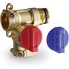 TECO T4 Valvola a Sfera "Top Entry" Versione a T DN10 F/F/M - Cod. T4P12C2100