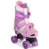 Xootz Pattini Regolabili a Rotelle da Bambina, Rosa (Rosa/Violett), 36-38 EU (3 - 5 UK)