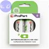 ProPart-3C Batterie D Ricaricabili USB-C 1.5V 4200mAh Conf.2pz - PPD15000C