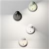 Vibia Pin 1675 Lampada a Parete Crema