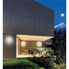 Simes Trim Quadrato 170 Applique a Parete Grigio Alluminio 2700k