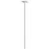Nemo Canna Nuda Metallo Lampada a Soffitto — design Roberto Menghi White Rosone