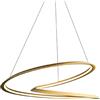 Nemo Kepler Petite Lampada a Sospensione Gold painted 2700k