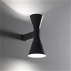 Nemo Applique de Marseille Lampada da parete Matt Black