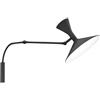 NEMO Lampe De Marseille Lampada da Parete Matt Black
