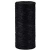 La cordeline Spago di iuta 2mm ±160m, nero corda imballaggio, spago fai da te, decorazione, giardino