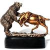 MEPERPER Statua del toro e dell'orso, statua del toro di Wall Street, regali del broker, statua di tori e orsi