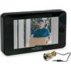 prsTECH® DoorCAM DC2 PLUS spioncino digitale elettronico per porta, telecamera 38mm a 110mm, Solo movimento