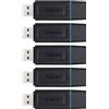 Kingston DataTraveler Exodia Flash Drive da 64 GB, DTX/64 GB, confezione da 5