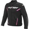 Ixon Giubbotto Moto Bambina Ixon STRIKER 2 KID Nero Rosa Brillant