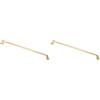 GTV FOSUN - Maniglia rochester, decoro: oro spazzolato, interasse 320 mm, lunghezza: 353 mm (Confezione da 2)