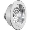 La Ventilazione AIRSCR Valvola Antiritorno in PVC, Cromato, diametro 140 mm