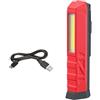 4K5 Tools FL 500 - Lampada a LED, 500 lumen, magnetica, quattro livelli di illuminazione, lampada da lavoro ricaricabile tramite USB-C