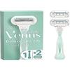 Gillette Venus Venus Gillette Deluxe Smooth Sensitive - 1 manico, 2 ricariche lama, 5 lame