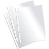 Casterli 110503 - Custodie in plastica A4 trasparente, 40 tasche, multitasking, polipropilene 100% riciclabile, buste multitasking foglio-vetro, 50 micron, trasparente. (40 custodie, 1 confezione)