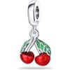 TINSLO Ciondolo Argento Sterling 925 con Cubic Zirconia Pendenti per Pandora Braccialetti, Compatibile con Braccialetti e Collane europei, perfetto Regali per Moglie e Ragazze