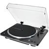 Audio-Technica AT-LP70XBT Giradischi con trasmissione a cinghia Nero, Argento Co