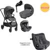 Joie Trio Joie Signature Valora Con Calmi + i-Level Pro + Base Encore + Seggiolino Auto i-Harbour E - Joie Ebony