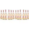 Solegro Vino Bianco Frizzante Amabile, Fresco e piacevole con aromi Floreali e Fruttati, 8% vol, Confezione con 6 Bottiglie da 750 ml (Confezione da 2)