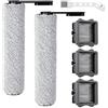 CAIXINYI Set di accessori per aspirapolvere e aspiraliquidi per Tineco Floor One S5/S5 Pro/S5 Pro 2/S5 Extreme, inclusi per Tineco s5 3 filtri, 2 rulli di ricambio e 1 spazzola di pulizia (set da 6)