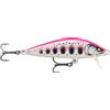 Rapala Esca da pesca Countdown Elite, dimensioni: 4,5 cm/4 g, esca affondante per acqua dolce, profondità di nuoto: 0,9-1,2 m, attrezzo da pesca in balsa, Yamame rosa dorato gDPY