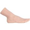 Vnmcry Modello di Piedi in Silicone Dimensione Reale per Uomo e Donna Morbido e Flessibile Manichino per Esposizione Scarpe Sandali e Calze (Destra, Piede Uomo, Avorio)