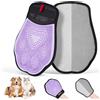 Zivacate Migliorato 2 in 1 Guanti Rimuovi Peli Animali, Guanto Peli Gatto, Guanto Peli Cane, Guanto Elettrostatico Riutilizzabile per Rimozione Pelo per Animali, Abiti, Divano - 1 Pezzo