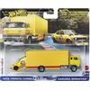 Hot Wheels - Trasporto di squadra di cultura auto premium - 1972 Toyota Corolla Levin (Sakura Sprinter)/Giocattoli